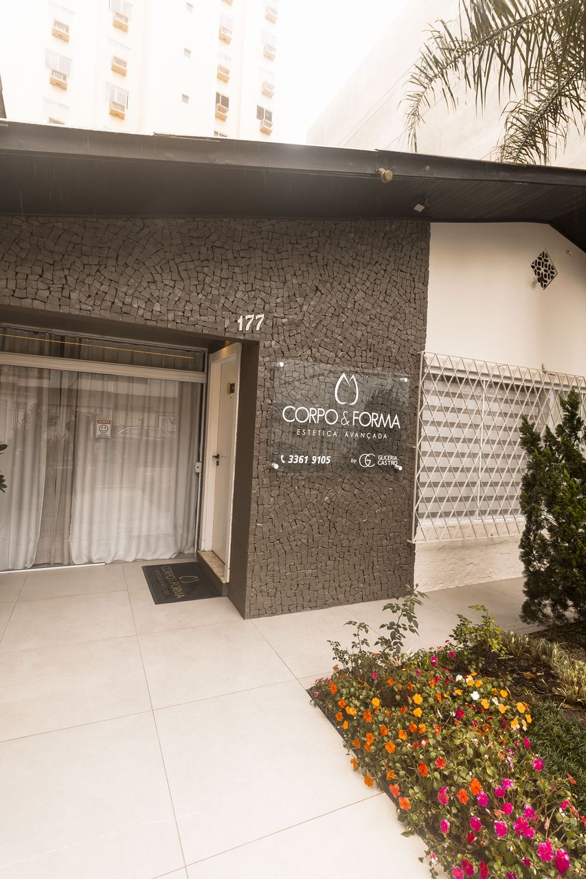 Fachada da Corpo & Forma na R. 1041, 177, em Balneário Camboriú